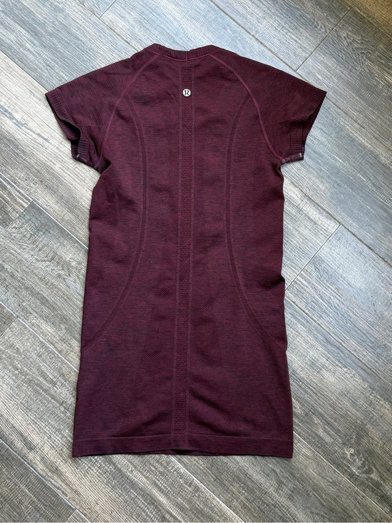 lululemon athletica Tops - Burgundy Lululemon short sleeve shirt #athletic #activewear